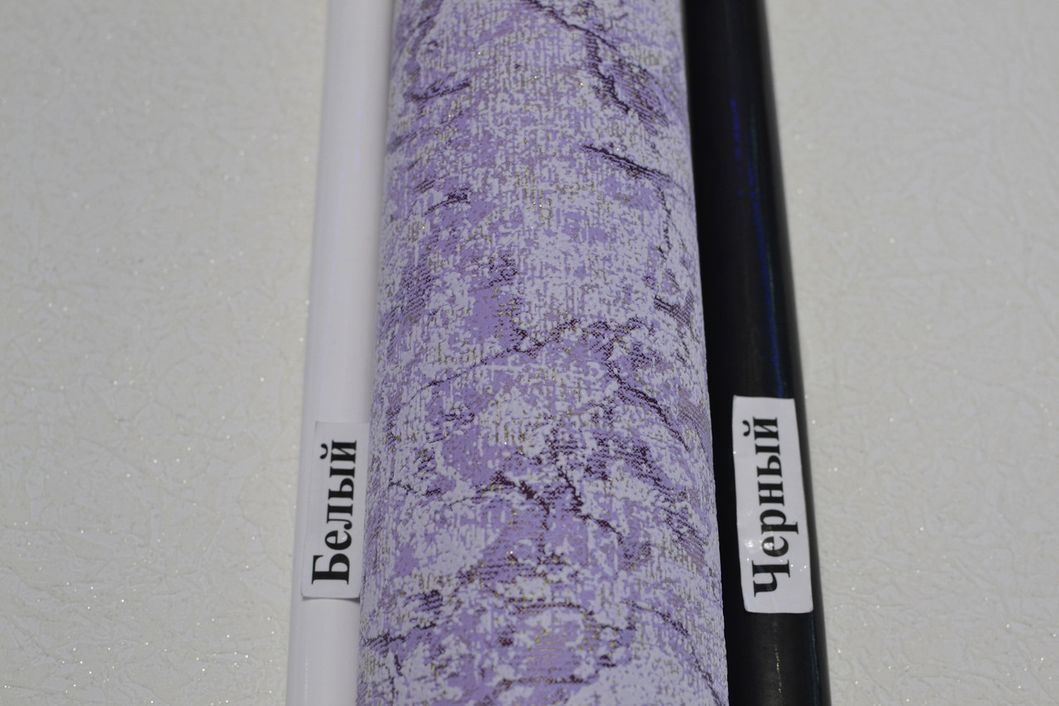 Шпалери вінілові на паперовій основі Слов'янські шпалери Comfort В58,4 Ейфорія 2 фіолетовий 0,53 х 10,05м (9395-03)