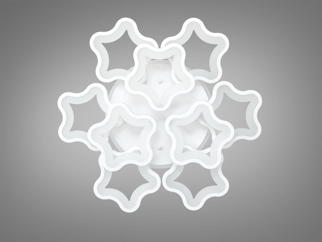 Потолочная LED-люстра с диммером и цветной подсветкой, 150W