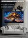 Картина на холсте МАKO " Космическое дерево " 60x100 см MK10529