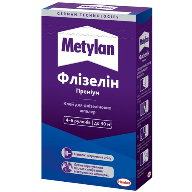 Клей для обоев флизелиновых Metylan Флизелин Премиум 0,25кг (385136)