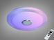 Стельова люстра LED біла 80 Вт RGB Bluetooth TUYA, TUYA додаток