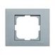 Рамка одинарна Grano сіра (400-100000-096), Серый, Сірий