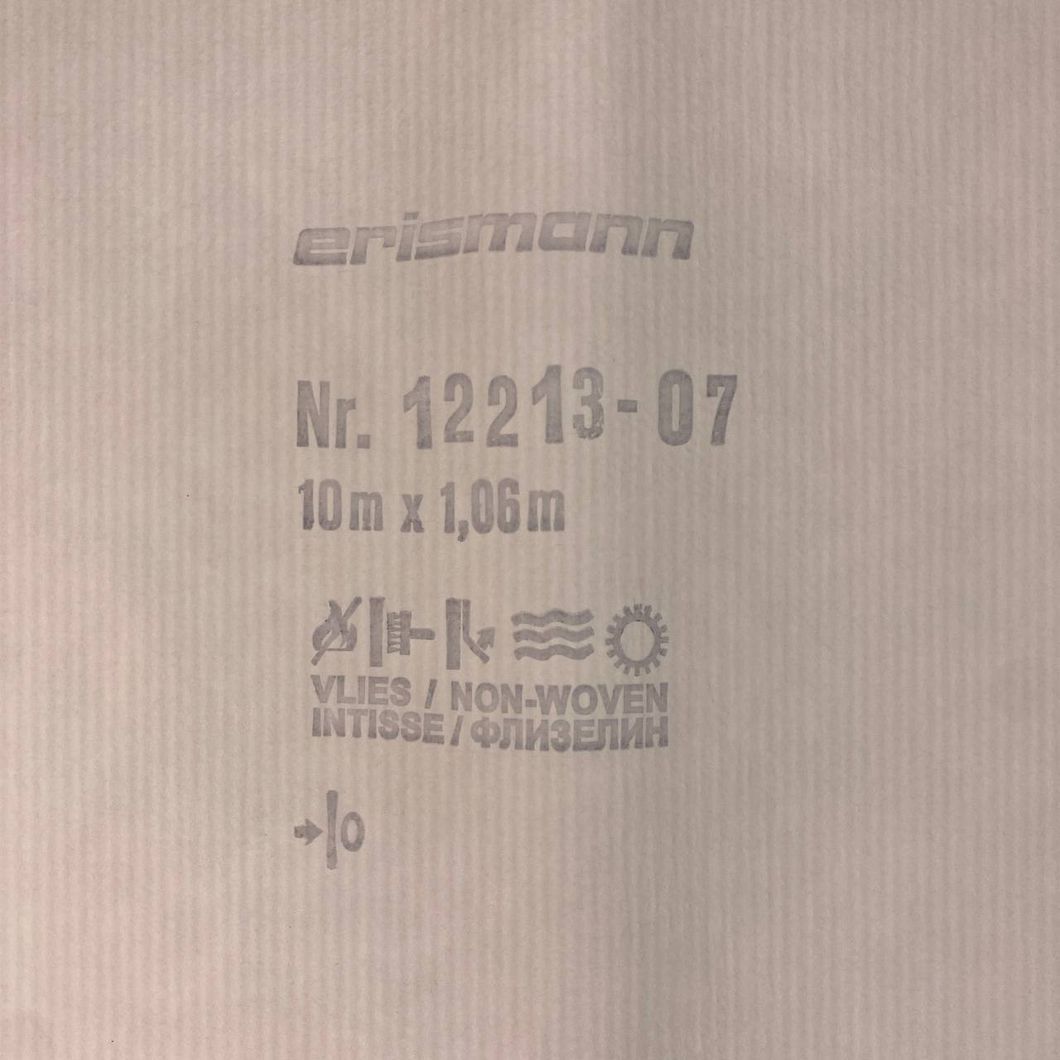 Обои виниловые на флизелиновой основе Erismann Melange зелёный 1,06 х 10,05м (12213-07)