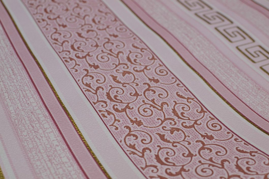 Шпалери паперові Ексклюзив рожевий 0,53 х 10,05м (030-04)
