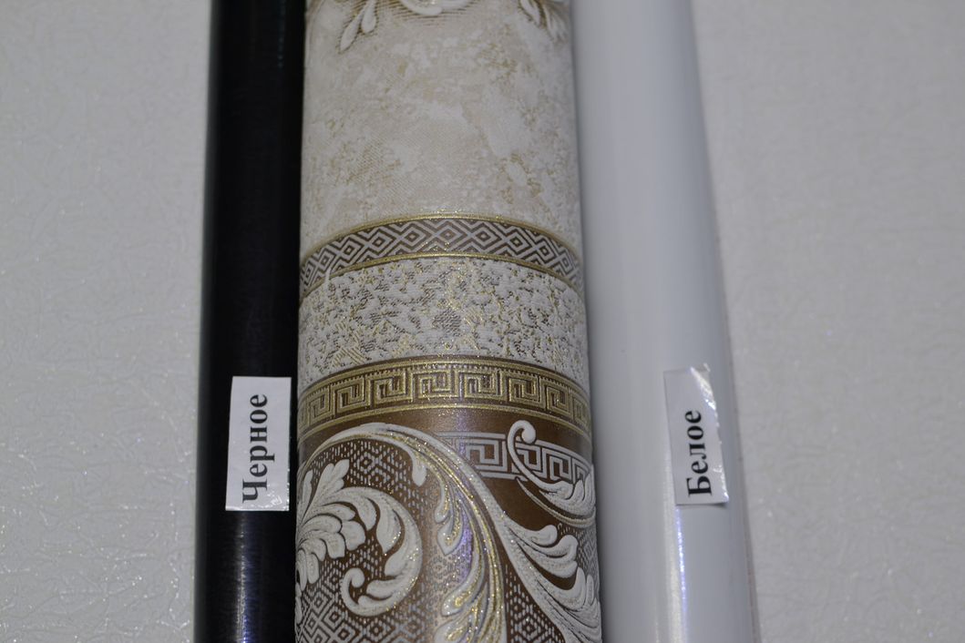 Шпалери вінілові на паперовій основі Слов'янські шпалери Comfort В53,4 Ріддер 2 бежевий 0,53 х 10,05м (5708-02)