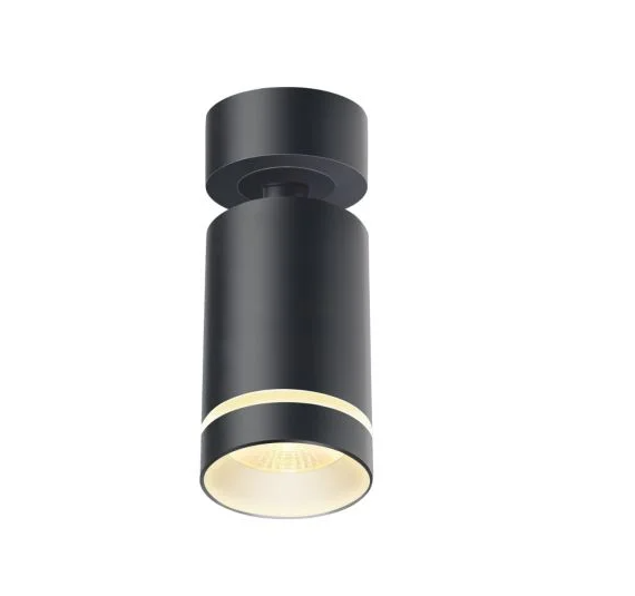 Светильник точечный поворотный накладной без лампы MAX-SD-GU10-BL MAXUS Surface Downlight Base MR16 GU10 Black, Черный, Черный