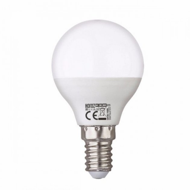 Лампа світлодіодна Horoz Electric 001-005-0008-060 P45 8W 4200K E14 Elite (001 005 0008 (14)