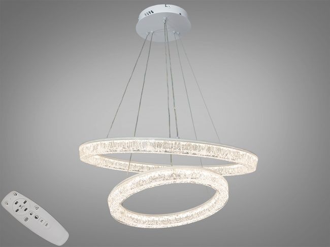 Підвісна LED люстра кільця 82 Вт