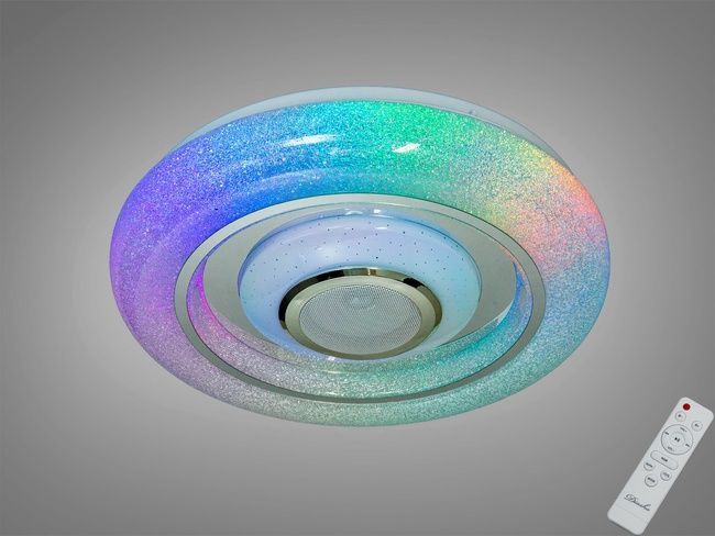 Смарт LED люстра Diasha біла RGB MP3 70 Вт, I-LINK додаток