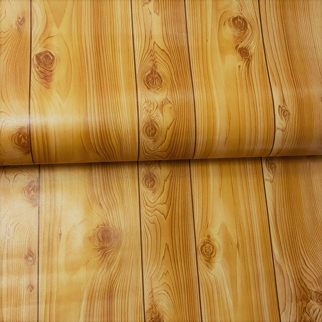 Обои влагостойкие на бумажной основе Континент Дерево коричневый 0,53 х 10,05м (2024)