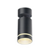 Світильник точковий накладний поворотний без лампи MAX-SD-GU10-BL MAXUS Surface Downlight Base MR16 GU10 Black, Черный, Чорний