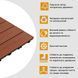 Композитная плитка WPC тик 30*30CM*2СM (D) SW-00001712