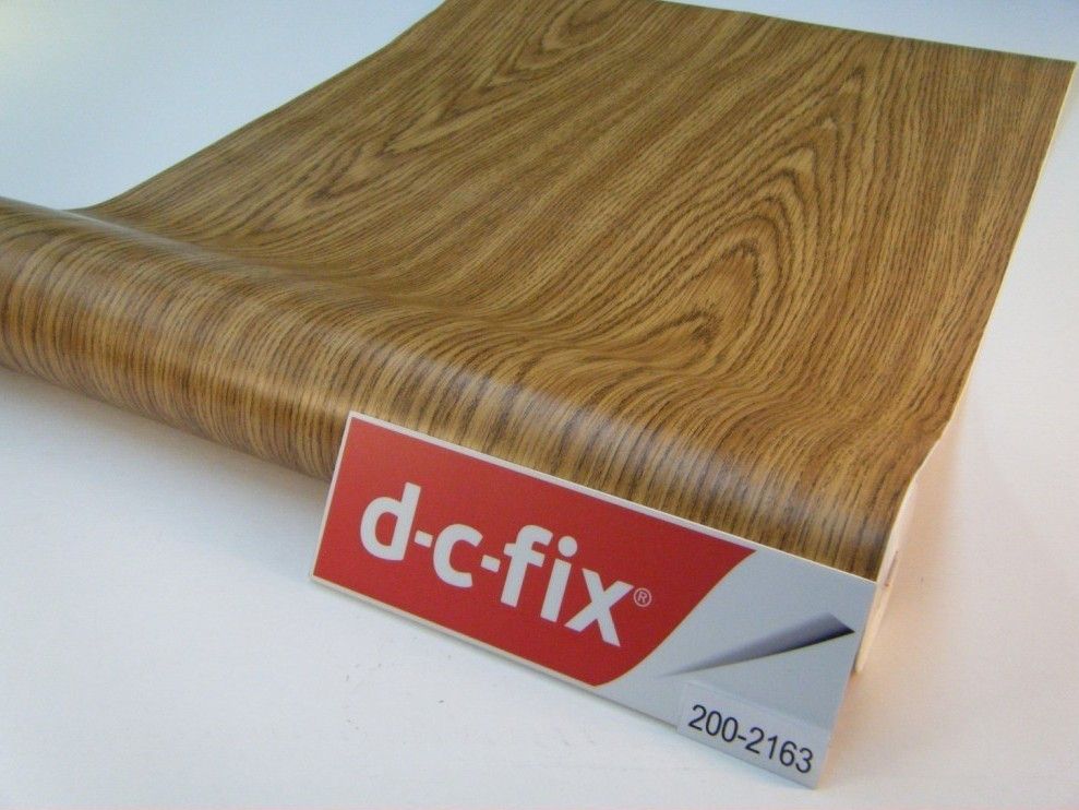 Самоклейка декоративна D-C-Fix Дуб світлий коричневий напівглянець 0,45 х 15м (200-2163), Коричневий, Коричневий