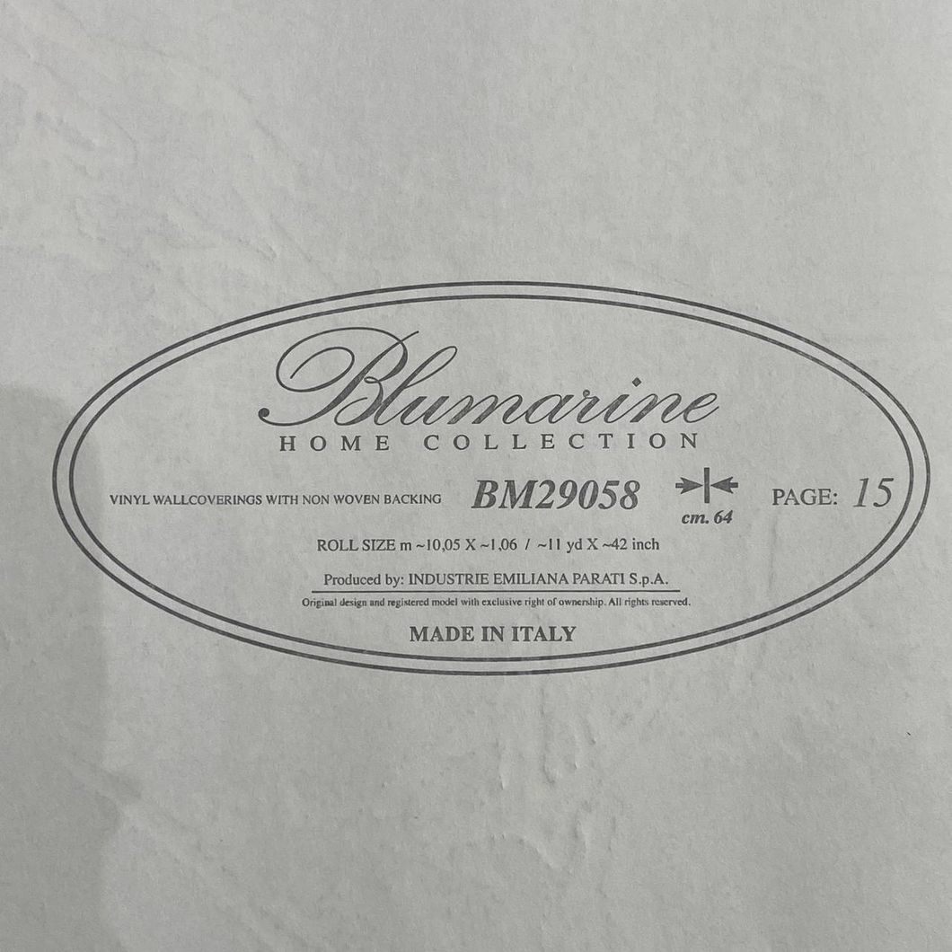 Обои виниловые на флизелиновой основе серо-бежевый Blumarine 5 (Emiliana Parati) 1,06 х 10,05м (29058)