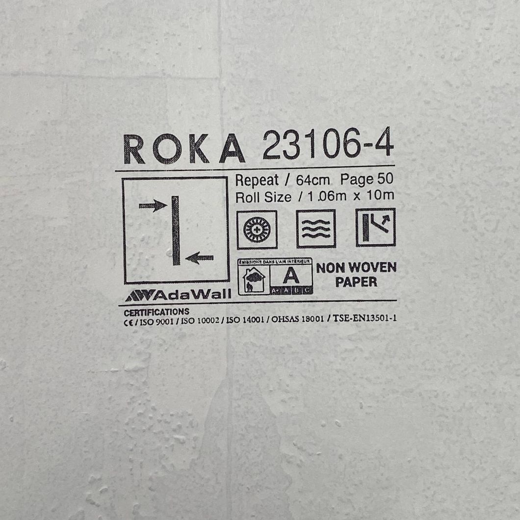 Обои виниловые на флизелиновой основе Roka AdaWall оранжевый 1,06 х 10м (23106-4)