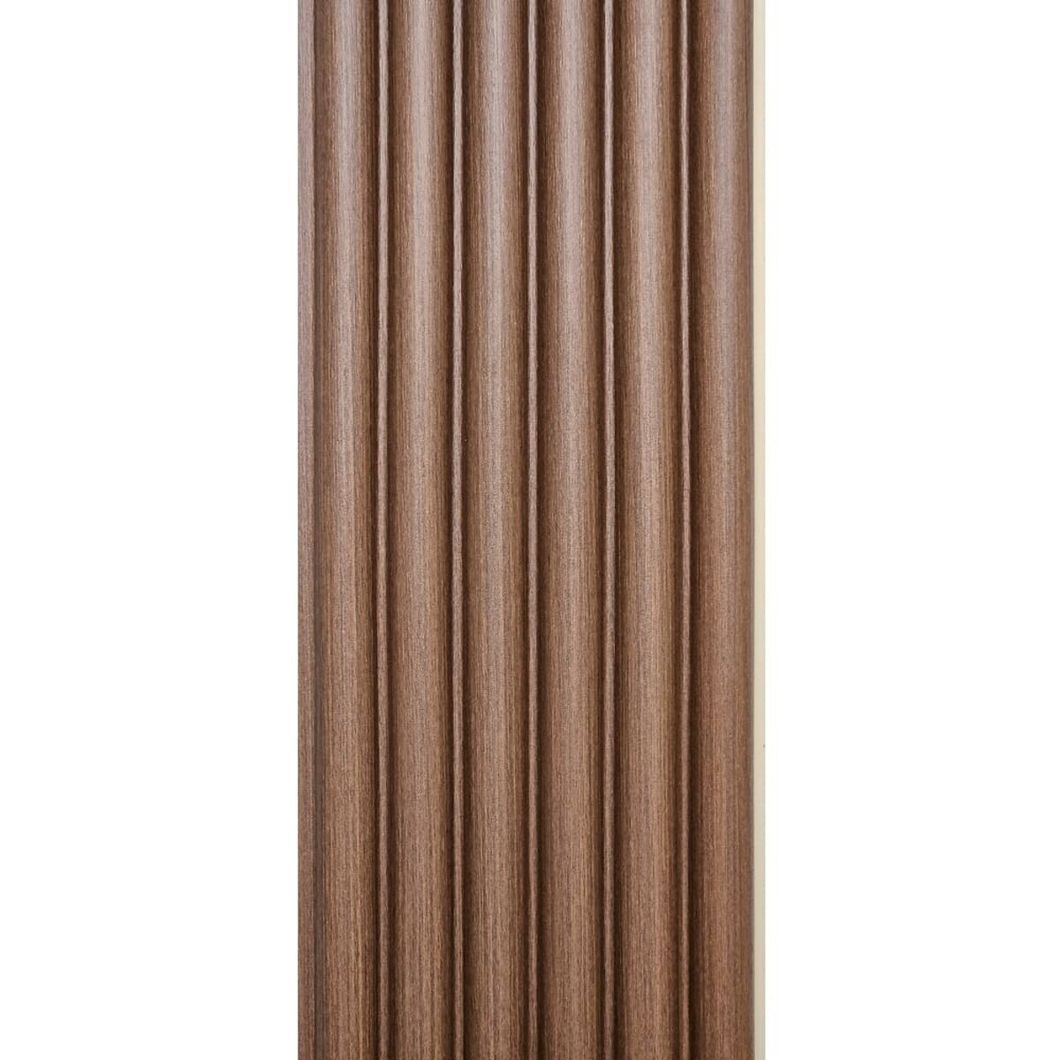 Декоративна кругла настінна рейка WPC 3000 * 152 * 15 мм (D) (SW-00001872)