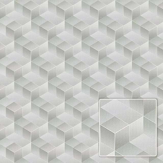 Шпалери вінілові на флізеліновій основі Сірі SINTRA Matrix 1,06х10,05м (524831)