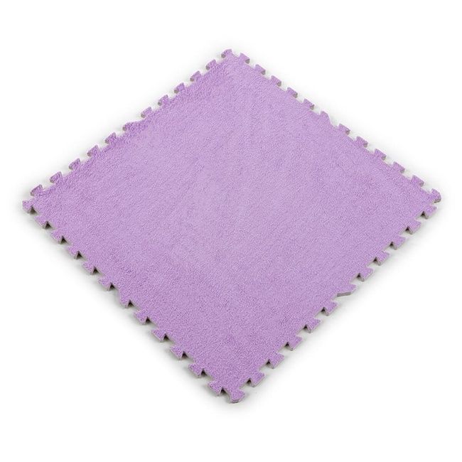 Підлога-пазл плюшевий ФІОЛЕТОВИЙ 60*60*1cm (D) SW-00002087, Фиолетовый, Фіолетовий