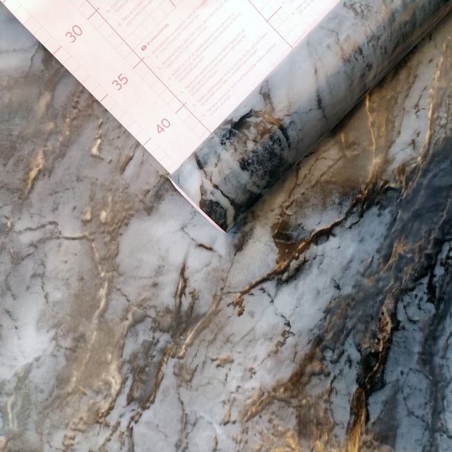 Самоклейка декоративна D-C-Fix мрамор, камінь 0,45 х 15м (200-3248), Серый, Сірий