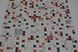 Шпалери вінілові на паперовій основі супер мийка Слов'янські шпалери B49.4 Клітинка червоний 0,53 х 10,05м (5584 - 10)