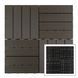 Композитная плитка WPC уголь 30*30CM*2СM (D) SW-00001713