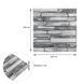 Панель стеновая 3D 680*680*4mm серый сланец (D) SW-00002003, Серый, Серый