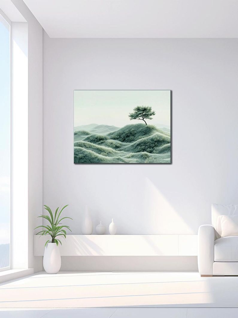 Картина на холсте МАKO " Дерево на холме " 50x70 см MK10511_5070