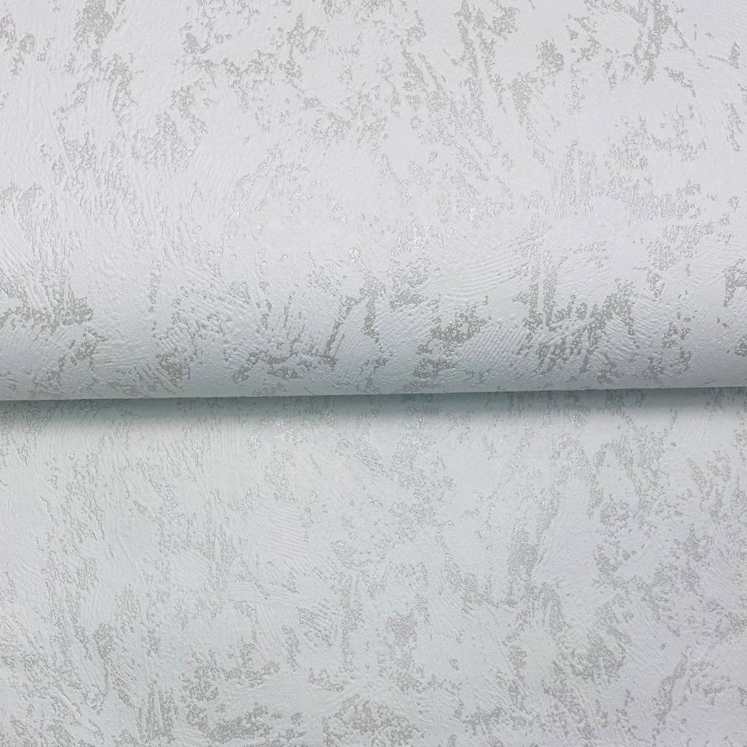 Шпалери дуплексні на паперовій основі білі Ексклюзив Люкс 0,53 х 10,05м (410-01)