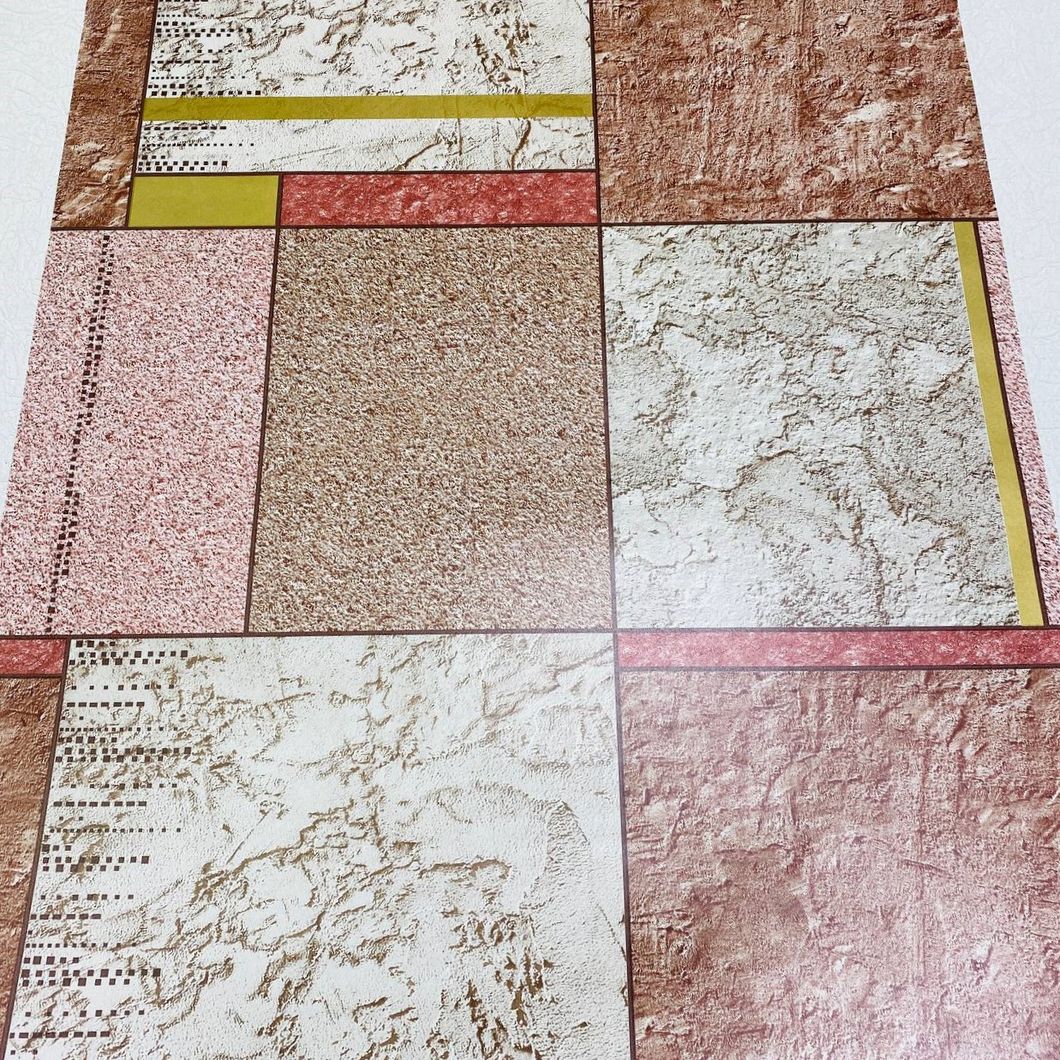 Шпалери вологостійкі на паперовій основі Континент Орион бордовий 0,53 х 10,05м (2167)