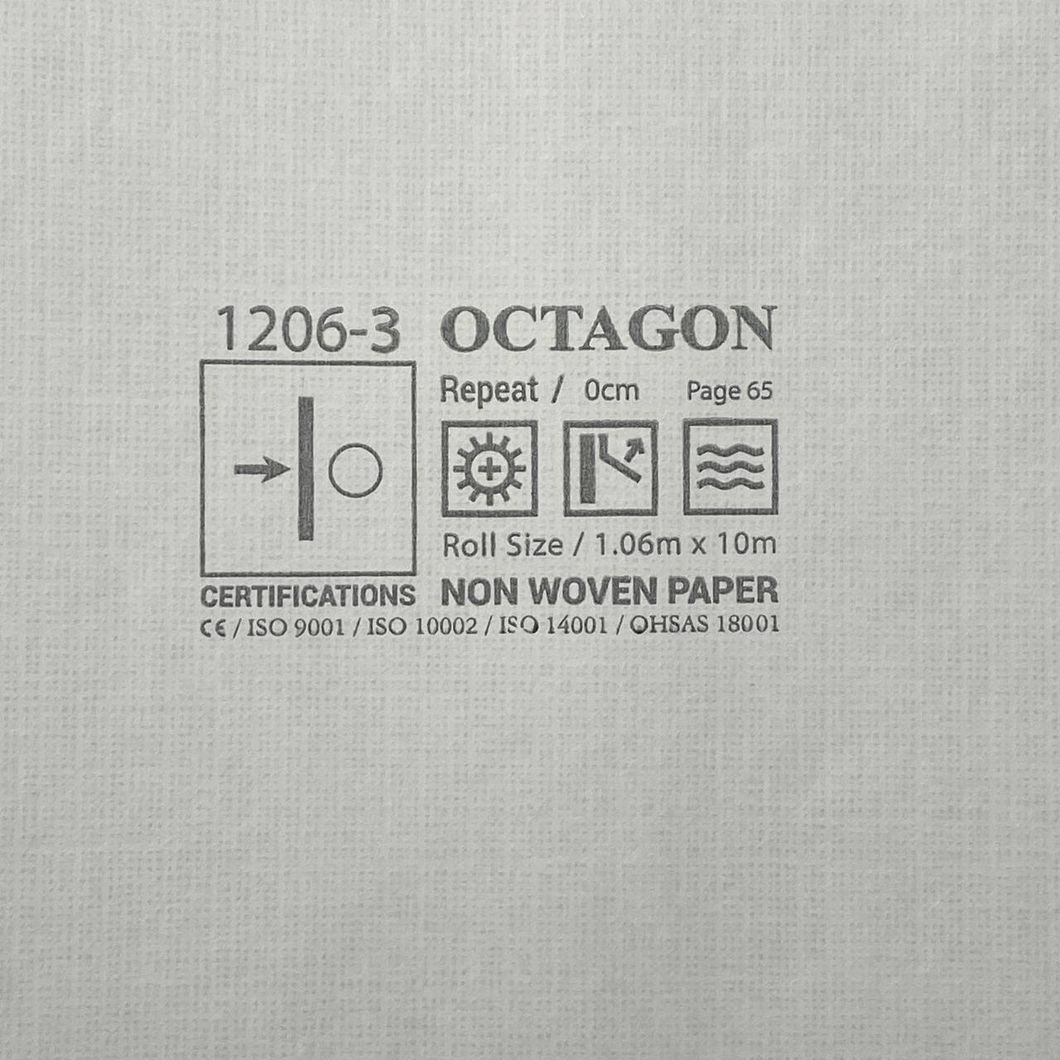 Обои виниловые на флизелиновой основе Octagon AdaWall бежевый 1,06 х 10,05м (1206-3)