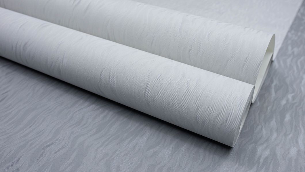 Обои виниловые на флизелиновой основе SINTRA Marble UNI светло-серые 1,06х10,05м (532720), Светло-серый, Светло-серый, +