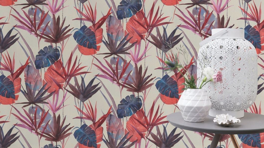 Обои виниловые на флизелиновой основе Rash Barbara Home Collection II красный 0,53 х 10,05м (536430)