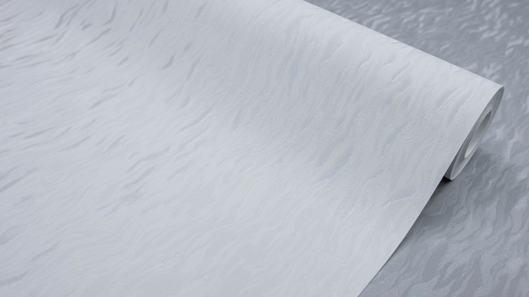 Обои виниловые на флизелиновой основе SINTRA Marble UNI светло-серые 1,06х10,05м (532720), Светло-серый, Светло-серый, +