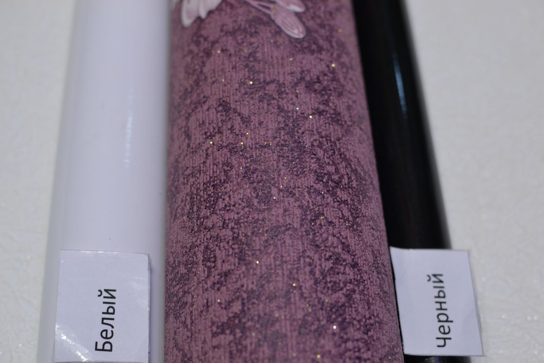 Шпалери вінілові на флізеліновій основі Слов'янські шпалери VIP Class B109 Аїда фіолетовий 1,06 х 10,05м (K 501-12)