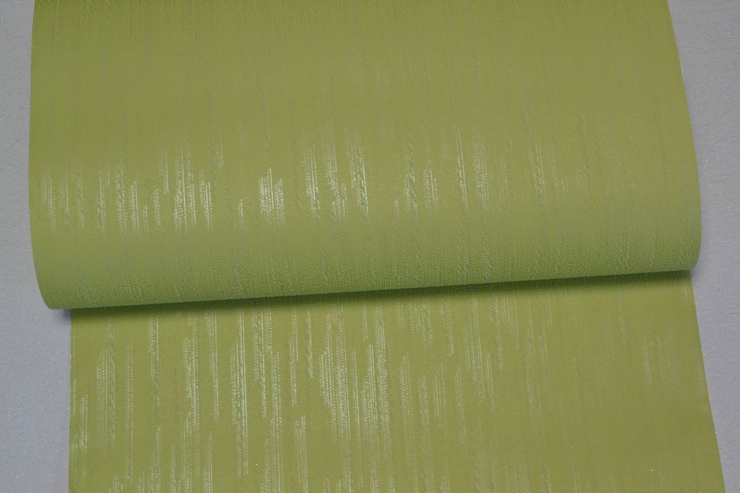 Обои акриловые на бумажной основе Слобожанские обои зелёный 0,53 х 10,05м (432 - 10)