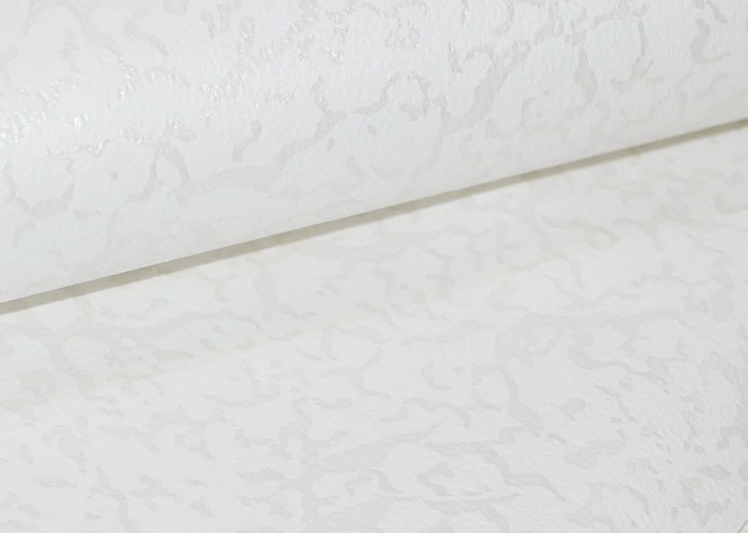 Шпалери паперові Слов'янські шпалери B25,4 Слайд білий 0,53 х 10,05м (128-02),