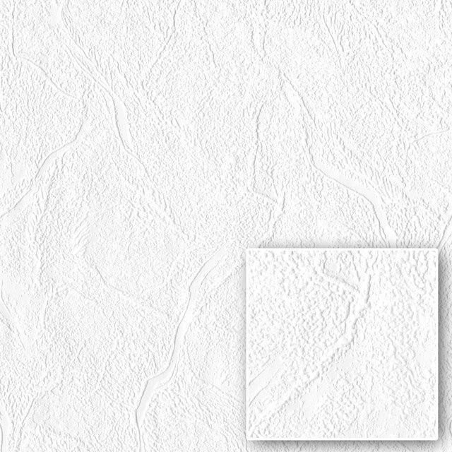 Обои виниловые на флизелиновой основе SINTRA Paint by (под покраску) белые 1,06х25,00м (676301), Белый4, Белый, +