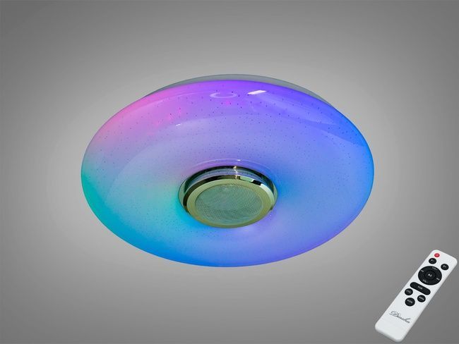 Люстра стельова смарт Diasha біла 70 Вт RGB BT, TUYA додаток