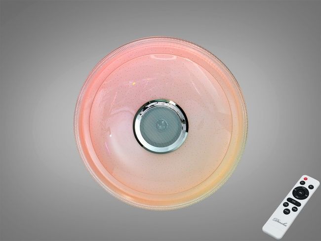 Люстра стельова смарт Diasha біла 70 Вт RGB BT, TUYA додаток