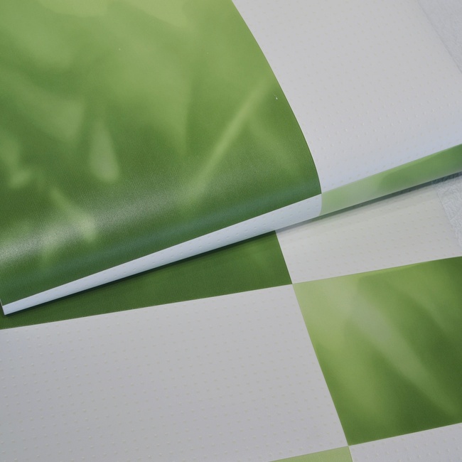 Шпалери вінілові на паперовій основі супер мийка Ексклюзив зелений 0,53 х 15м (852-13)