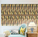 Панель стінова самоклеюча декоративна 3D бамбук мікс 700x700x8.5мм (073), Разные цвета, Різні кольора