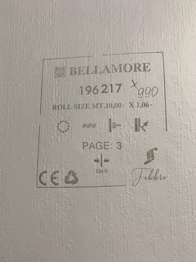 Обои виниловые на флизелиновой основе Wiganford Bellamore Золотистый 1,06 х 10,05м (196217)