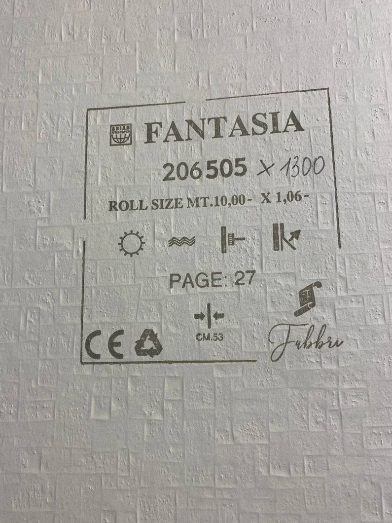 Обои виниловые на флизелиновой основе Wiganford Fantasia золотистый 1,06 х 10,05м (206505)