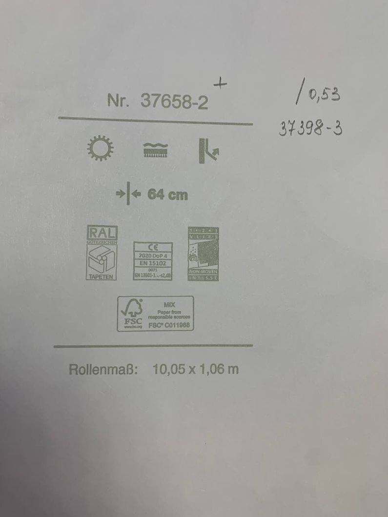 Шпалери вінілові на флізеліновій основі AS Creation Mixed рожевий 0,53 х 10,05м (37398-3)