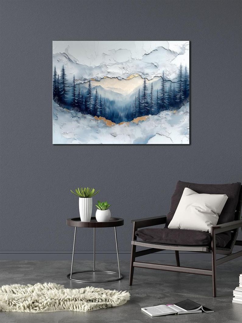 Картина на холсте МАKO " Магия горного утра " 50x70 см MK10512_5070
