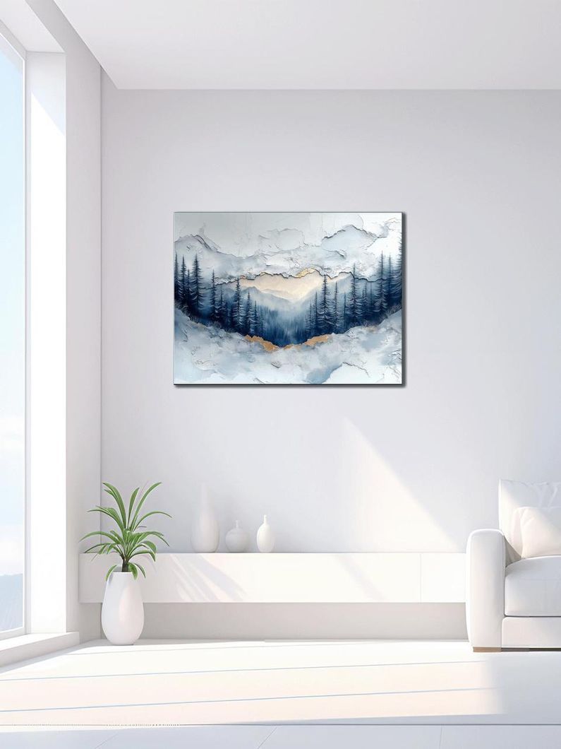 Картина на холсте МАKO " Магия горного утра " 50x70 см MK10512_5070