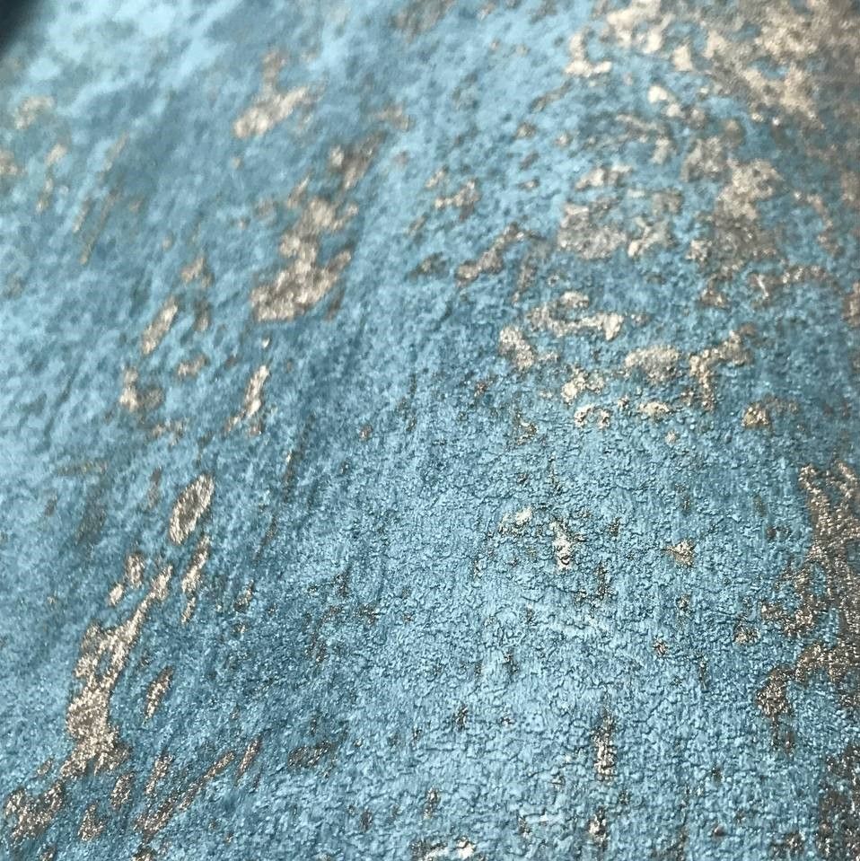 Обои виниловые на флизелиновой основе Erismann Casual Chic голубой 1,06 х 10,00м (12144-18)