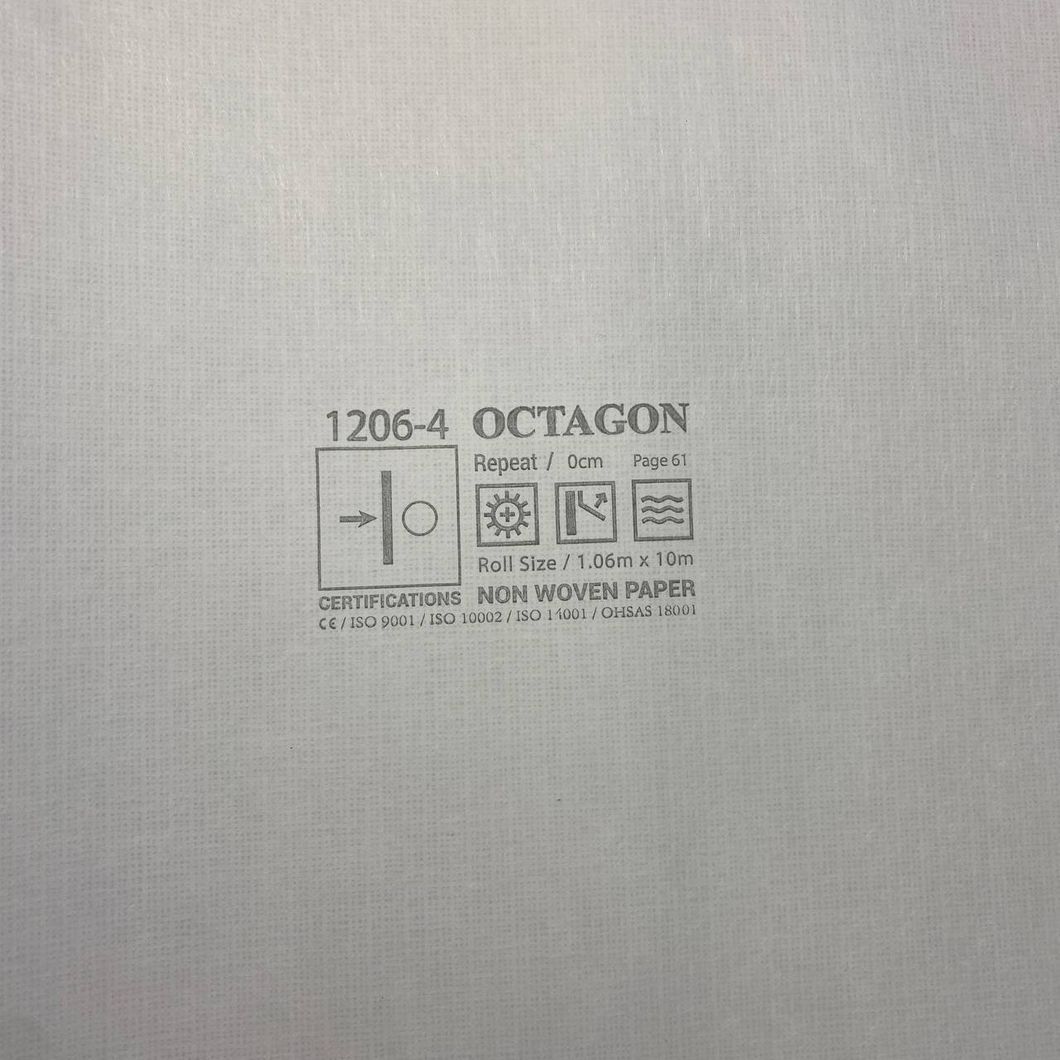 Шпалери вінілові на флізеліновій основі Octagon AdaWall сірий 1,06 х 10,05м (1206-4)
