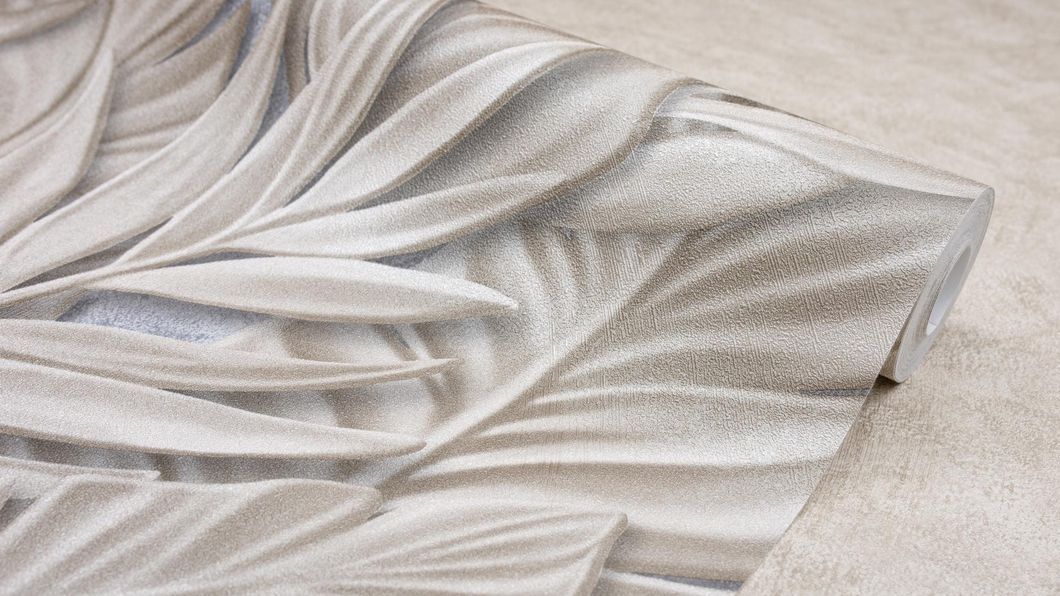 Обои виниловые на флизелиновой основе SINTRA Sculptura коричневые 0,53х10,05м (527429), Коричневый, Коричневый, +