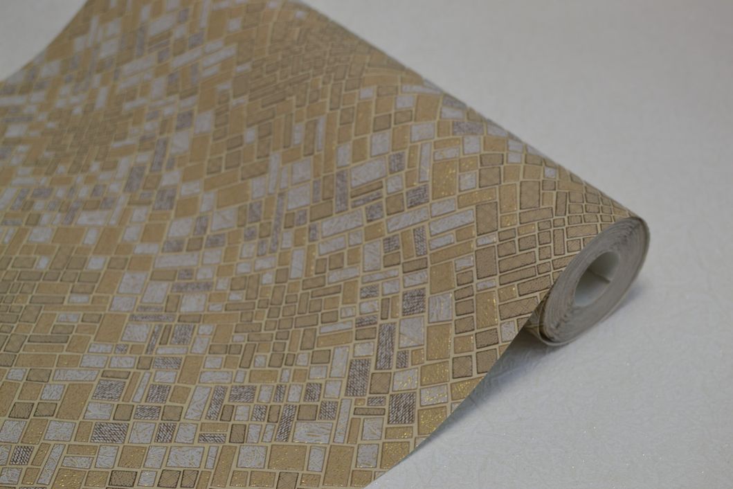Шпалери вінілові на паперовій основі супер мийка Vinil МНК Джанго гірчичний 0,53 х 10,05м (2-1059)
